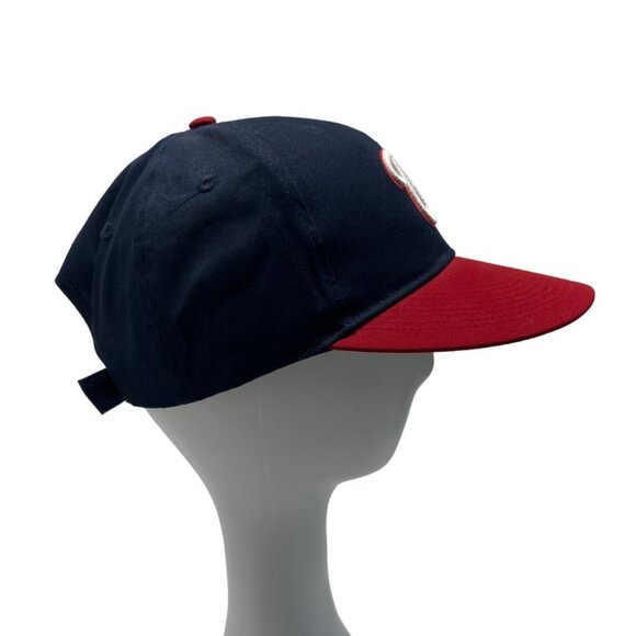 Oc Sports Washington Nationals Adjustable Baseball Hat for Men Navy Blue Red - Picture 2 of 10